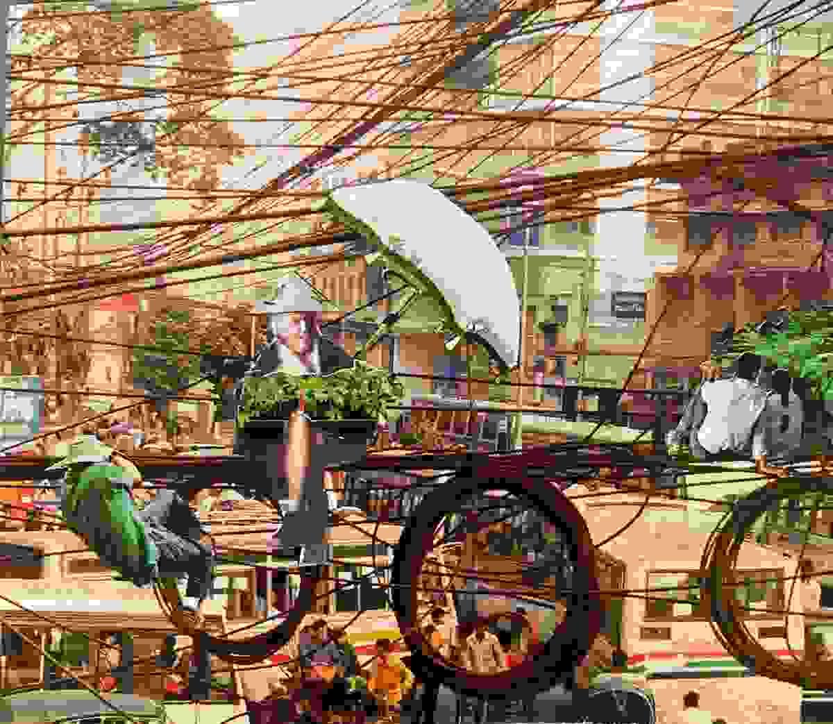 Red de lealtades (Genealogía) - 10,5x12 cm - Silvia Estrems 2023 Red de lealtades (Genealogía) - 10,5x12 cm - Silvia Estrems 2023