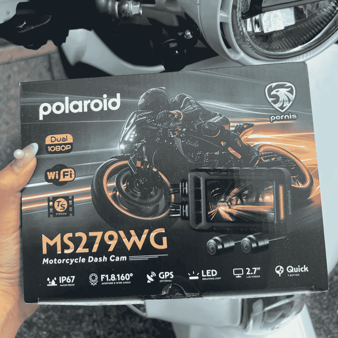 MS279WG 摩托車行車紀錄器