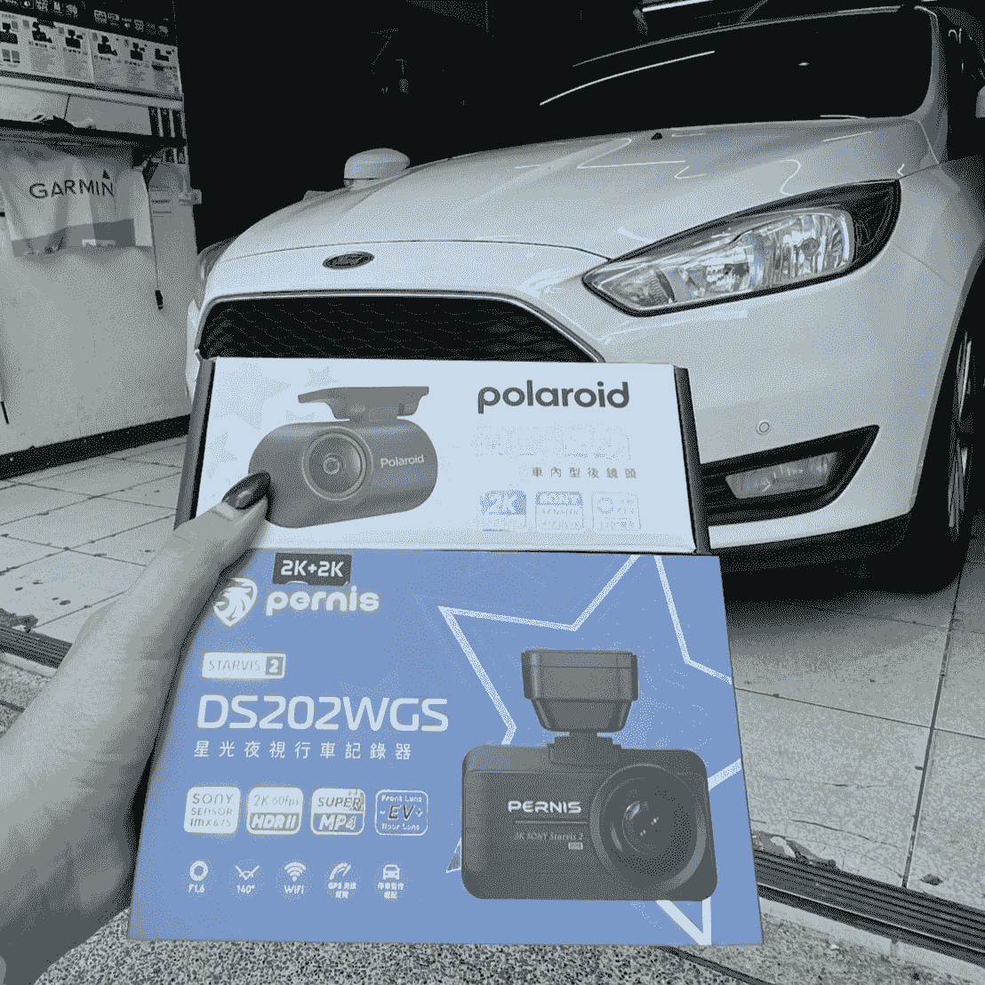 Polaroid行車紀錄器安裝
