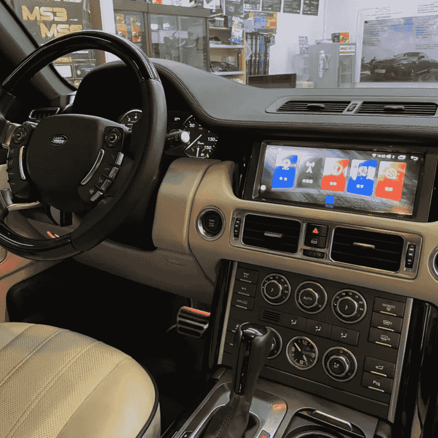 Range Rover Velar 安桌車機外觀