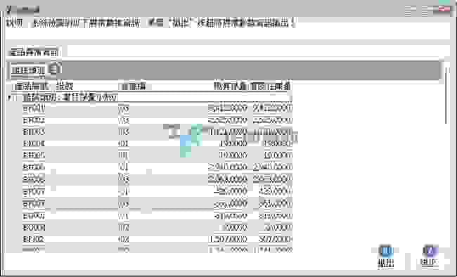 【檢查結果】視窗