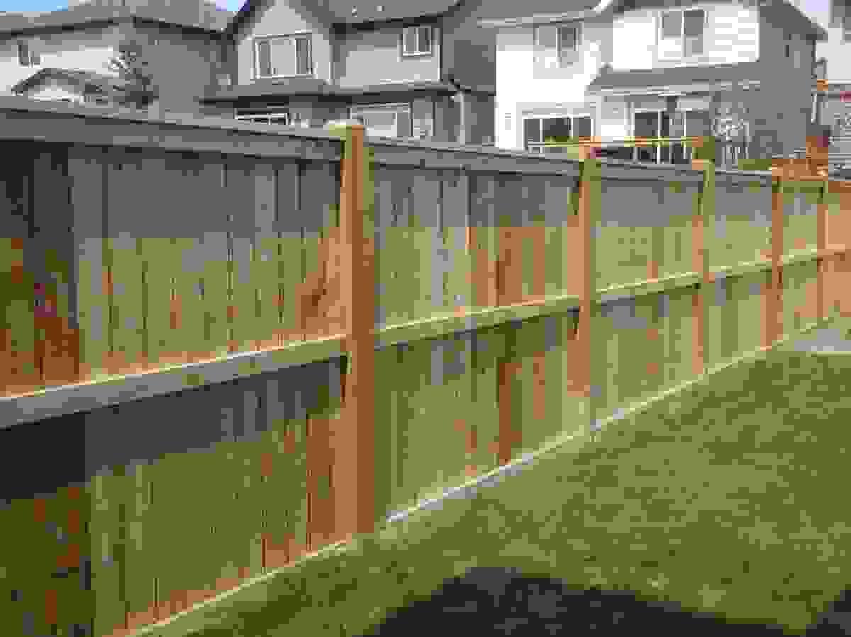 cedar privacy fence in dublin ohio cedar privacy fence in dublin ohio