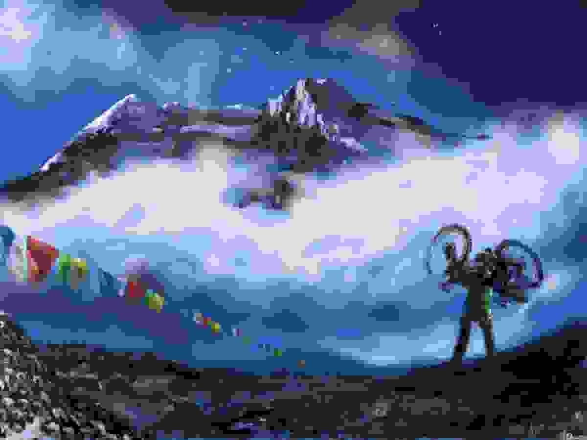 Steven Le Hyaric in Nepal Steven Le Hyaric in Nepal