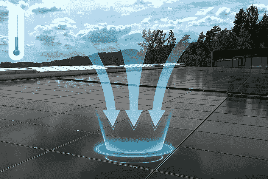design senza ombreggiamento frontale per una maggiore efficienza di assorbimento della luce nei moduli IBC