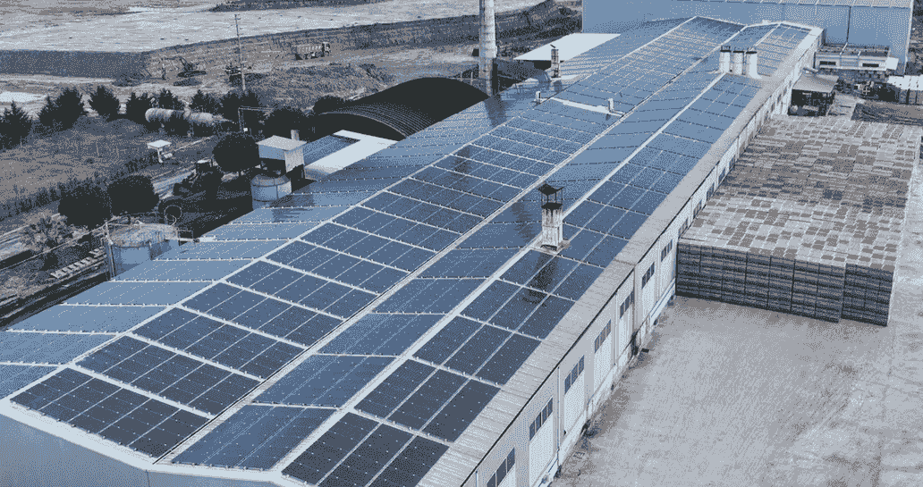 Tetti di stabilimenti industriali