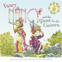 book image fancy nancy and the quest for the unicorn