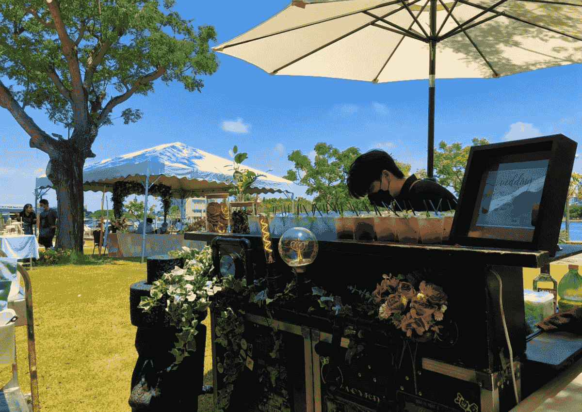 戶外婚禮行動酒吧 現場酒水動線配置 戶外婚禮行動酒吧 現場酒水動線配置