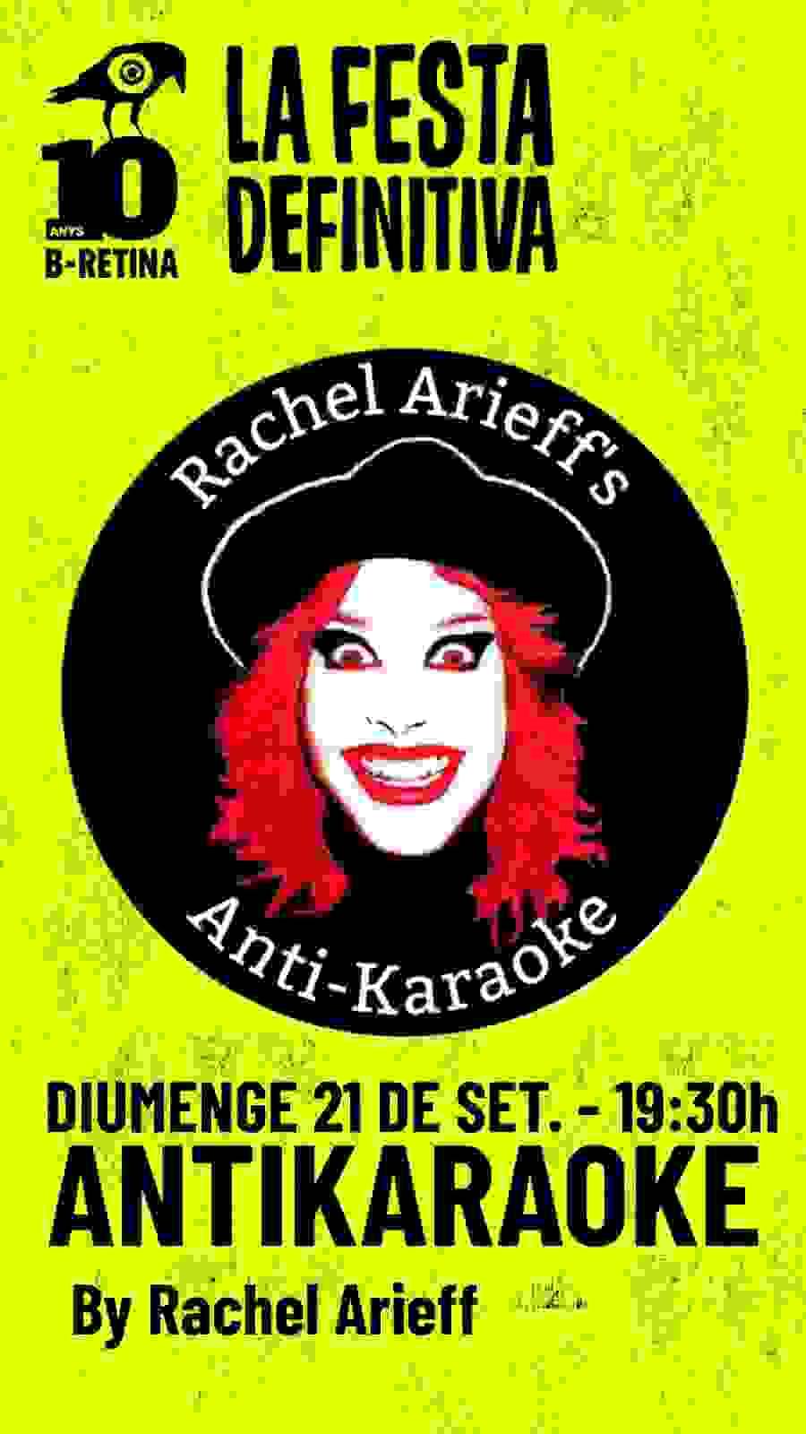 Get ticket for Anti-Karaoke at B-Retina