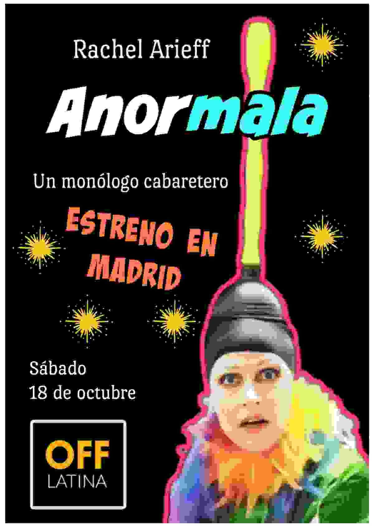 Compra entrada para Anormala en Barcelona el 9 de octubre