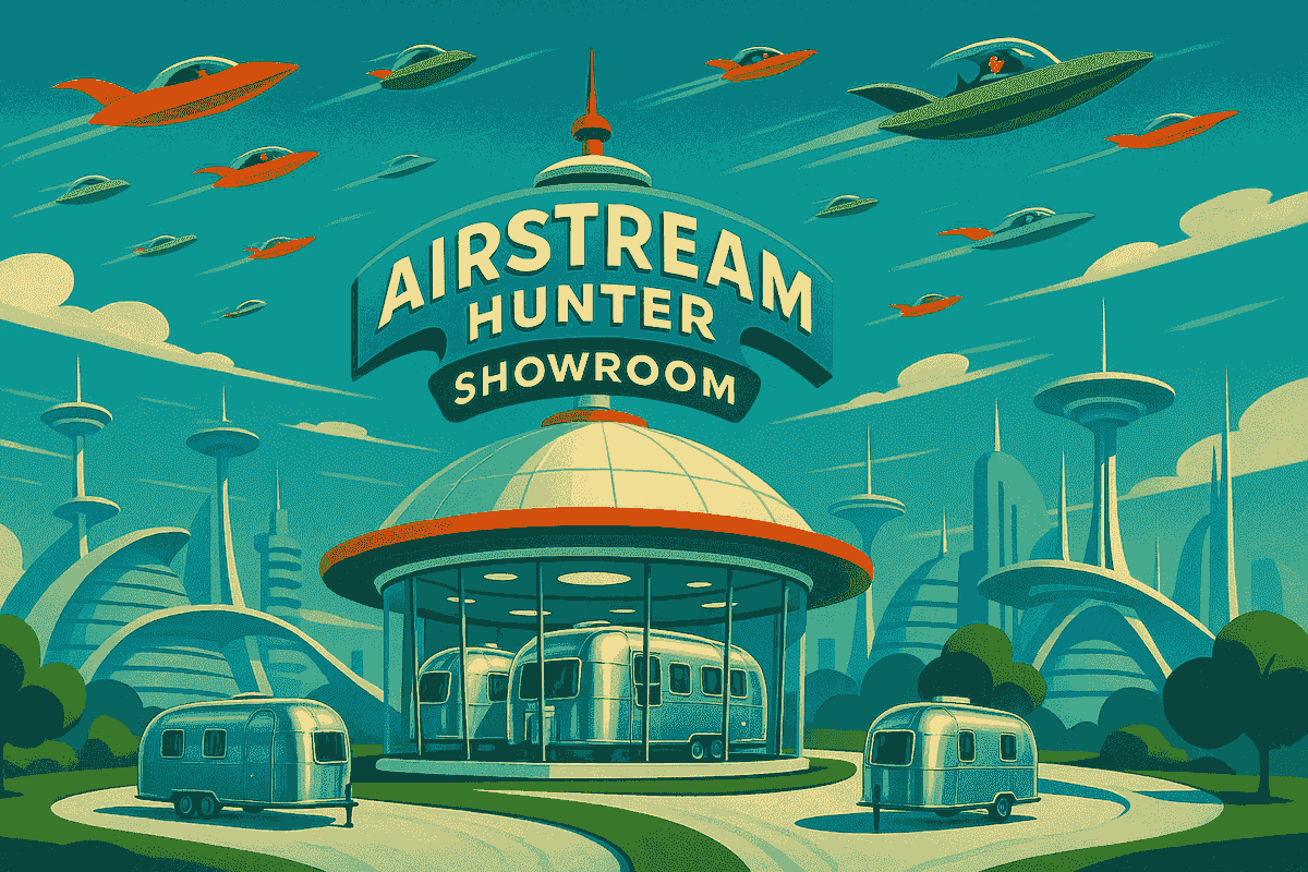 AIRSTREAM HUNTER SHOWROOM IMAGE