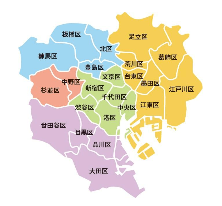 東京23區，特色快速了解，深入探索，體驗各區魅力！ 房地產情報 投資情報 旅遊情報 逛街情報