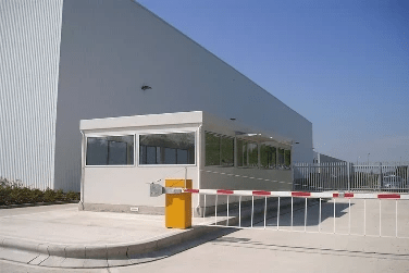 gatehouse where security guard is stationed www.gensecwa.com.au