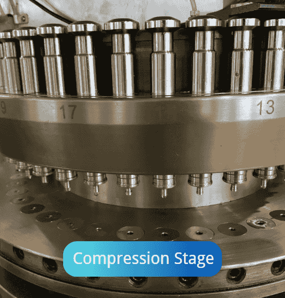 tablet press Compression Stage