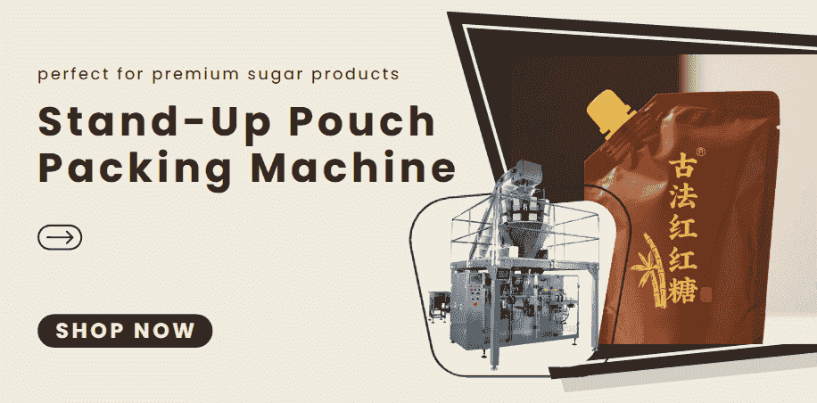 Sugar stand-up pouch packing machine