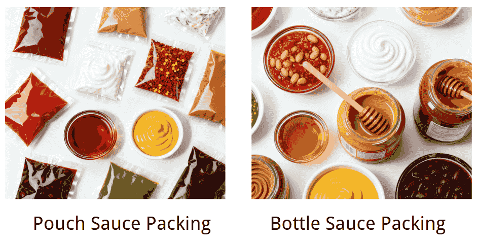 Bottle vs. Pouch Sauce Packing