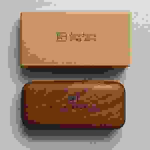 Woodspire 胡桃木眼鏡盒