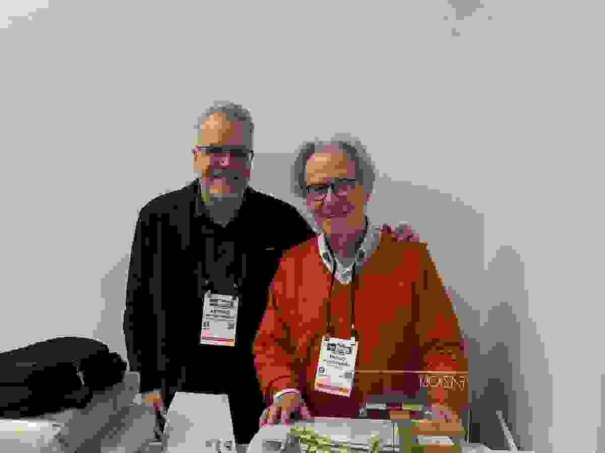 With Paolo Fazioli, the legendary founder and piano builder