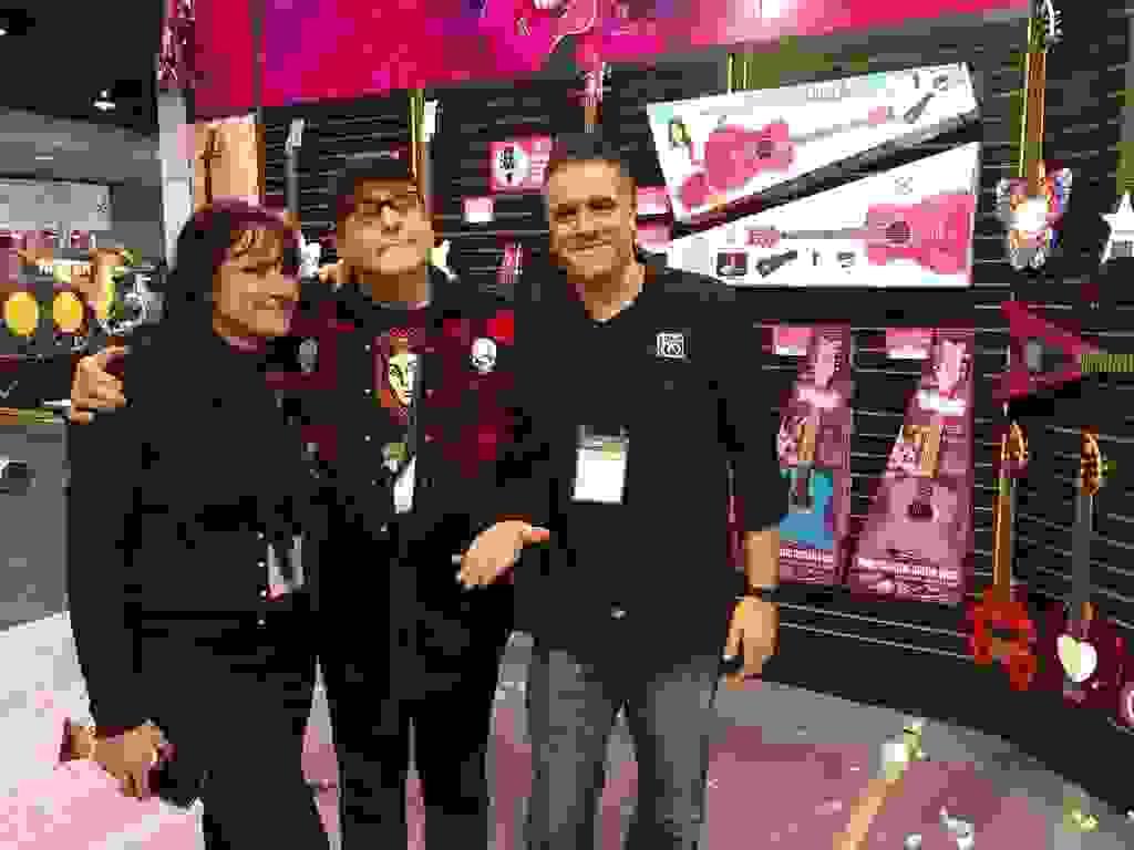 With Rick Nielsen and Tish Ciravolo