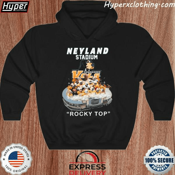 Neyland stadium tennessee vols rocky top shirt