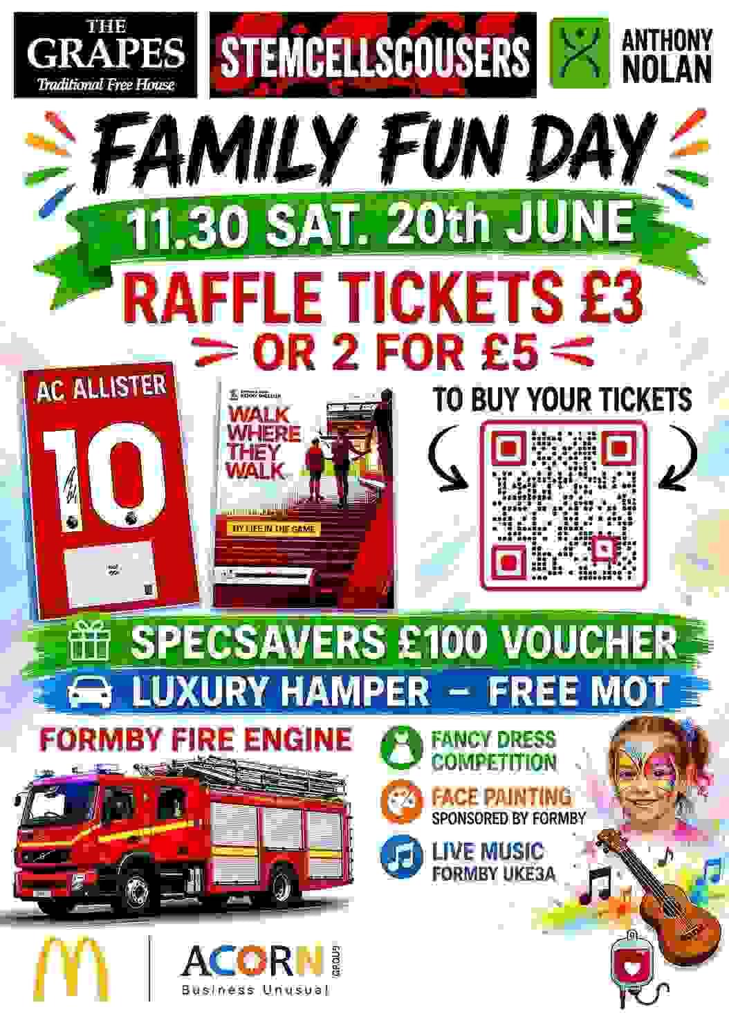Family Fun Day Formby - 20th June 2026 Family Fun Day Formby - 20th June 2026