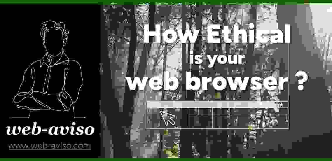 How ethical is your web browser