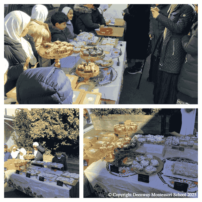 Students' Bake Sale at Deenway Montessori School