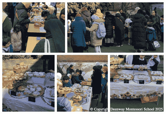 Students' Bake Sale at Deenway Montessori School