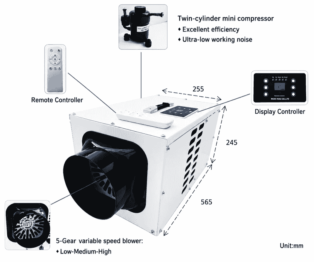 Micro air conditioner Micro air conditioner