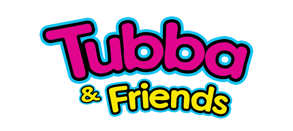 Tubba and Frineds Logo - Children's Book brand, for kids 3-8 years old. 