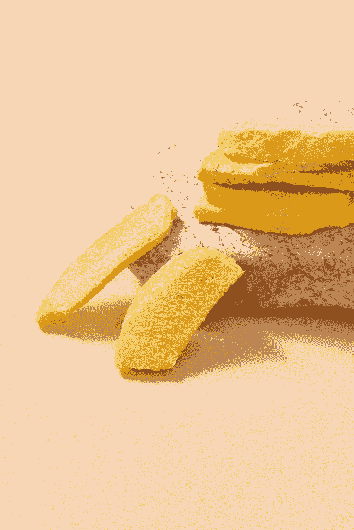 Delicious selection featuring freeze dried mango among various fruits.