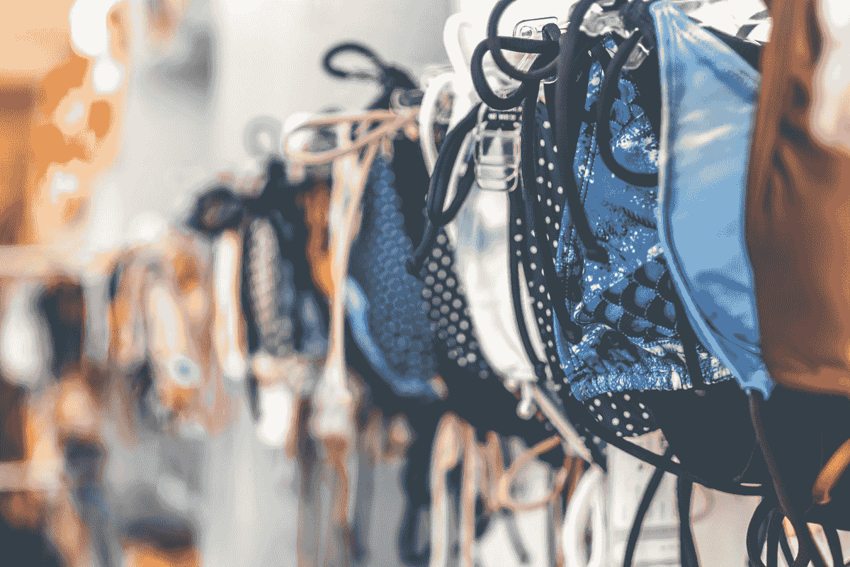 Swimwear/Bikini Product Inspection process highlighting key elements.