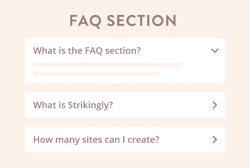 Creating an FAQ support page with clear language and organization