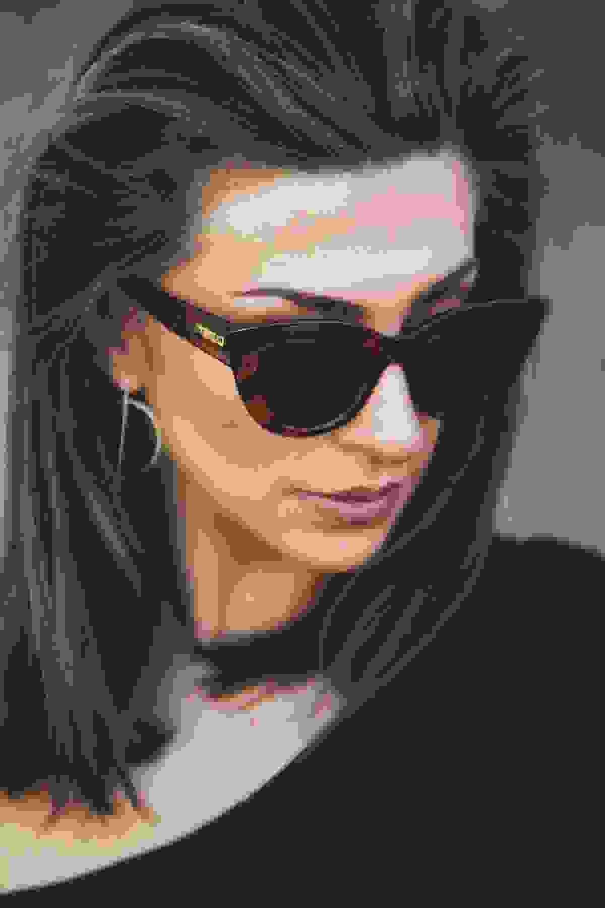 Stylish wholesale cat eye sunglasses displayed attractively.