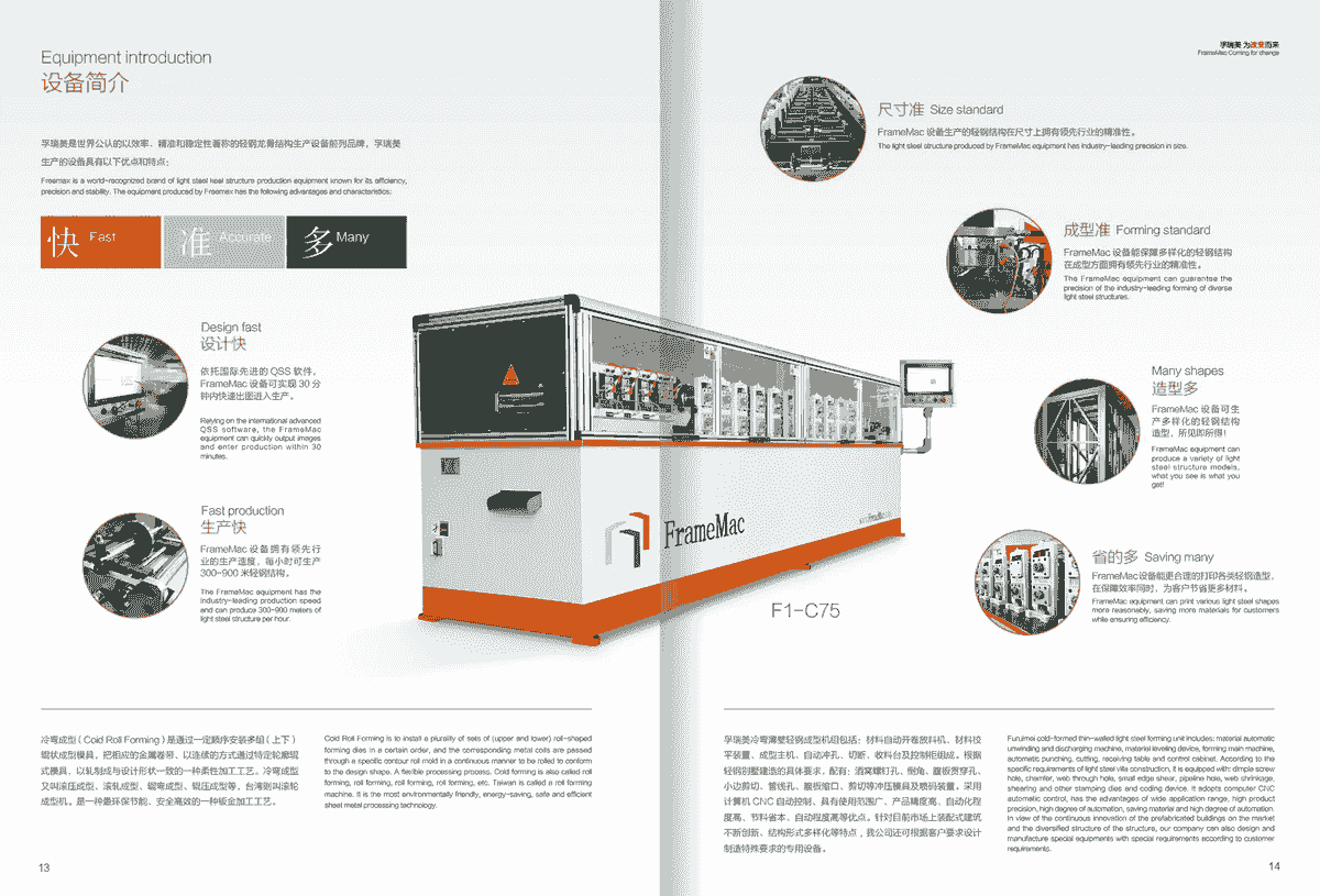 light gauge steel structure used in modern building projects