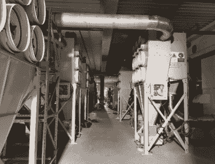 Inspecting for combustible metals in industrial settings