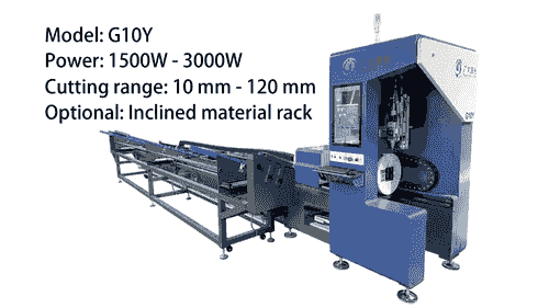 laser cutting machine for metal in action