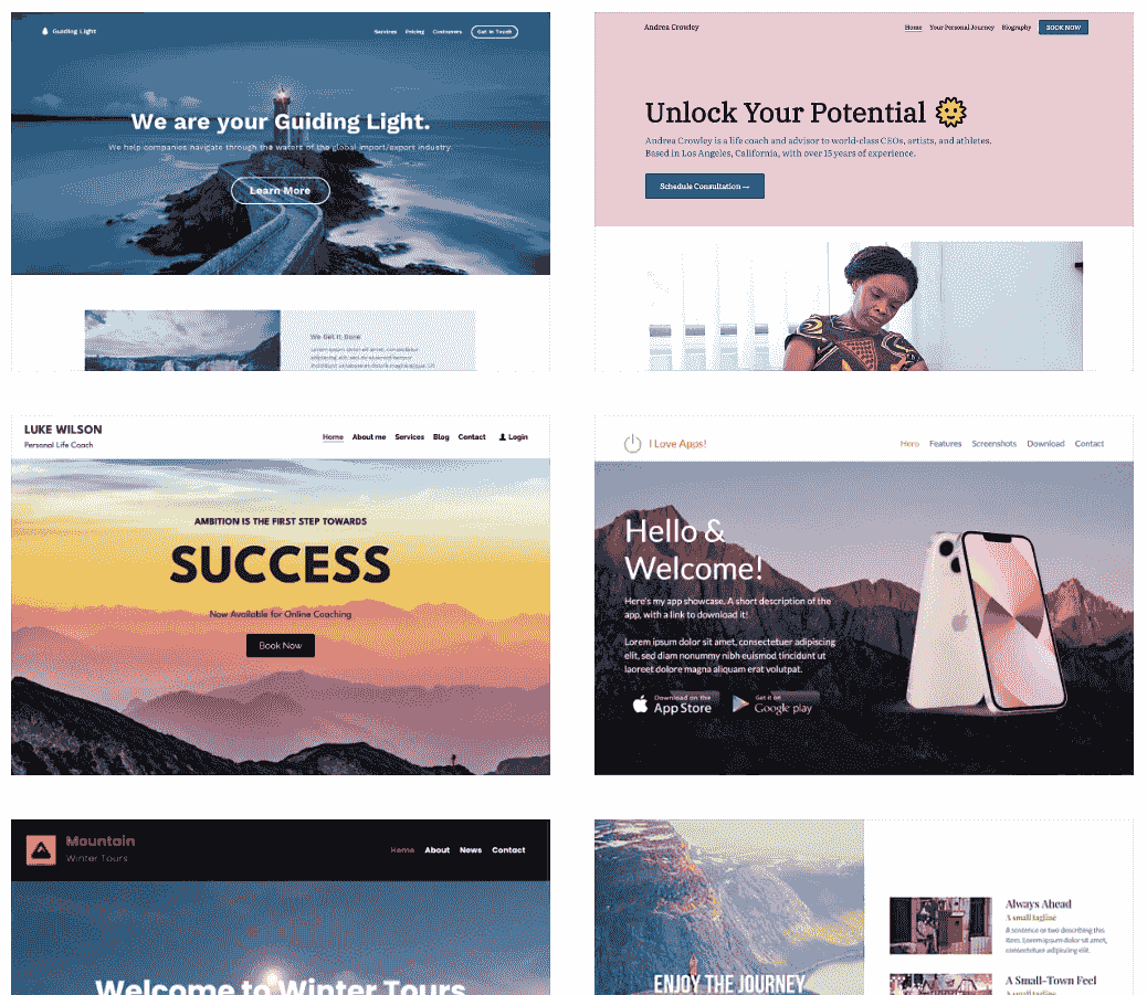 website launch checklist highlighting navigation features