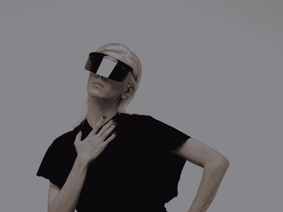 Stylish ai smart glasses showcasing augmented reality features.