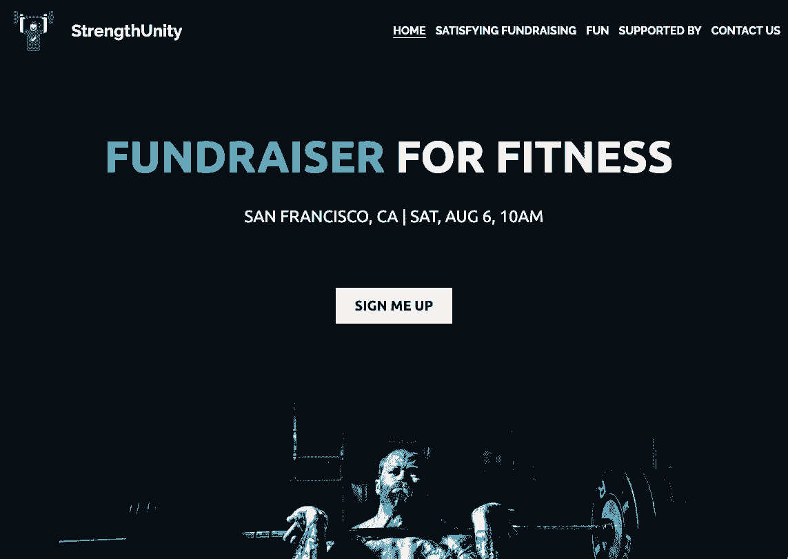 designing a homepage for a nonprofit focused on diversity