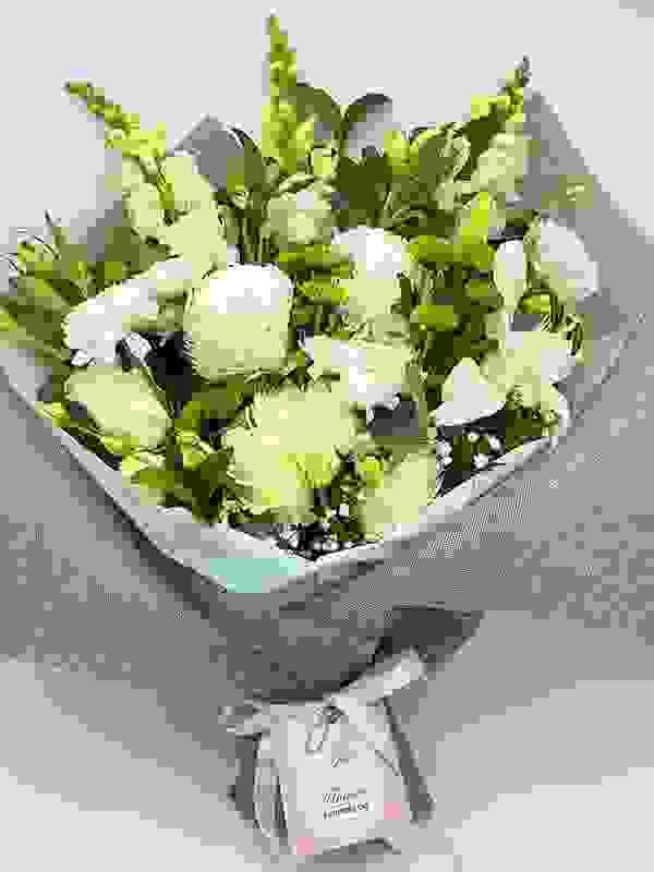 sympathy flowers melbourne beautiful arrangement