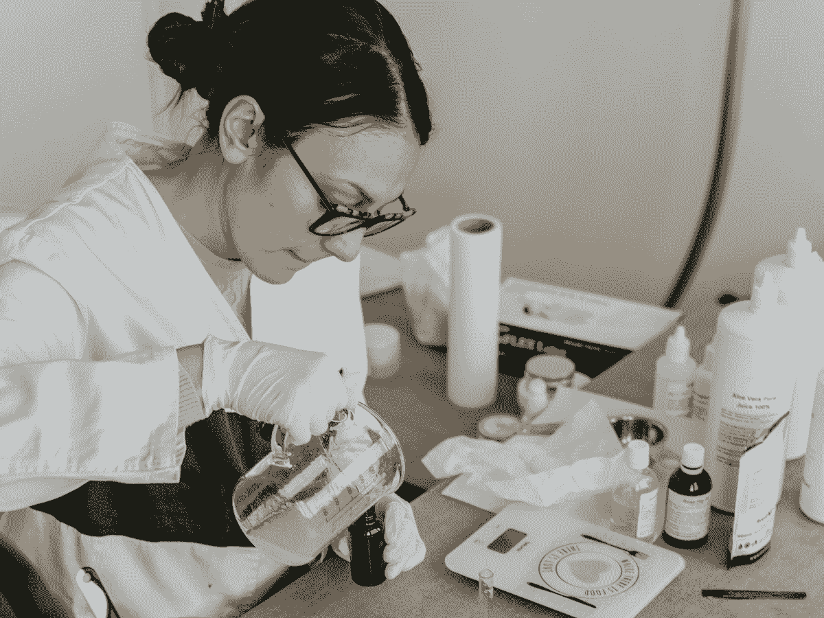qc inspection in china showcasing laboratory tests on raw materials
