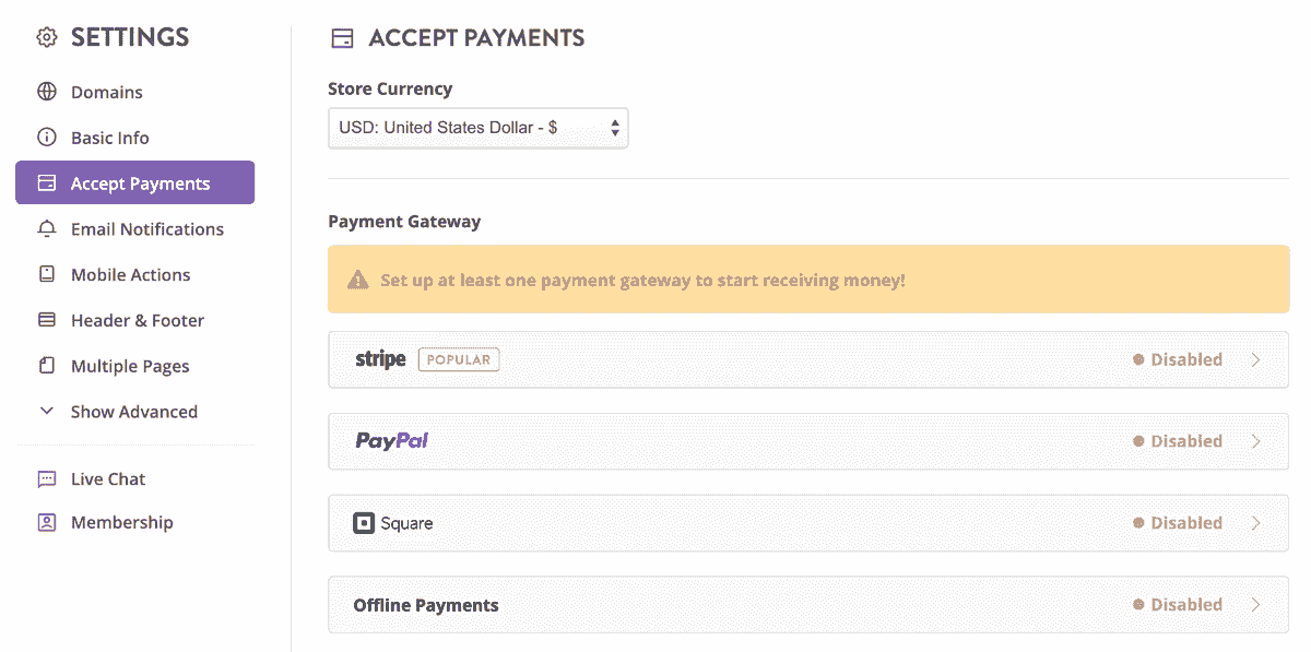 creating a page for gift card purchases made easy with streamlined checkout.