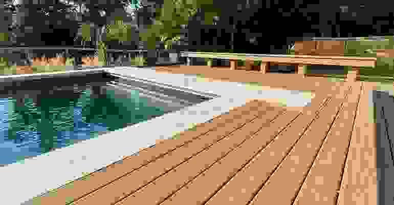 composite pool coping enhancing visual appeal in modern outdoor spaces