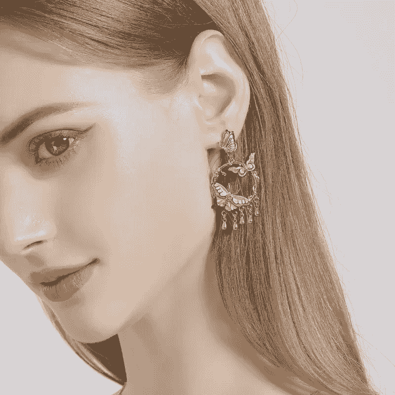 Stunning collection of unique butterfly earrings
