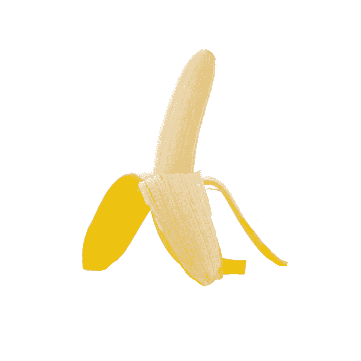 Delicious display featuring freeze dried banana slices.