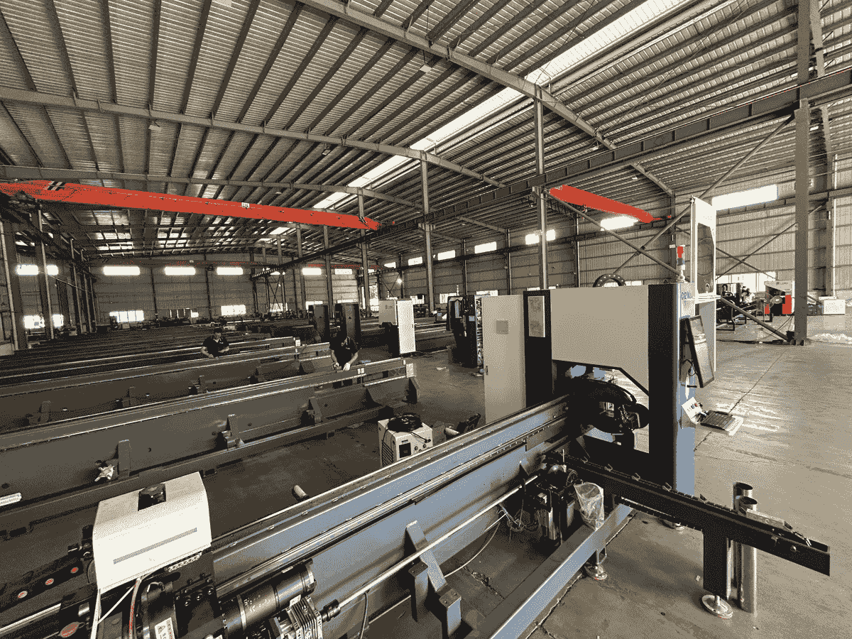 light gauge steel framing machinery showcasing advanced features
