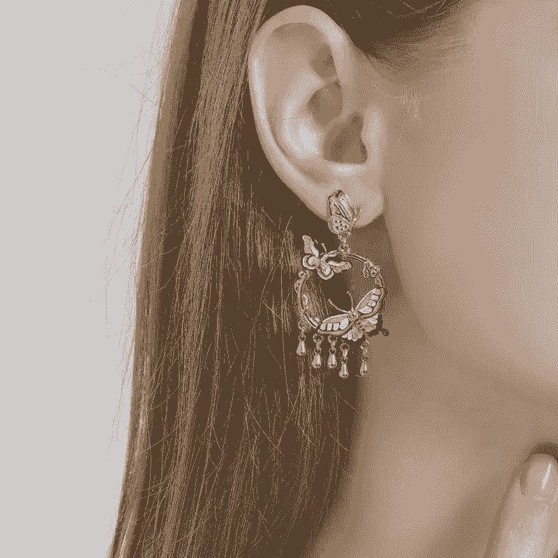 Stunning selection of beautiful butterfly earrings