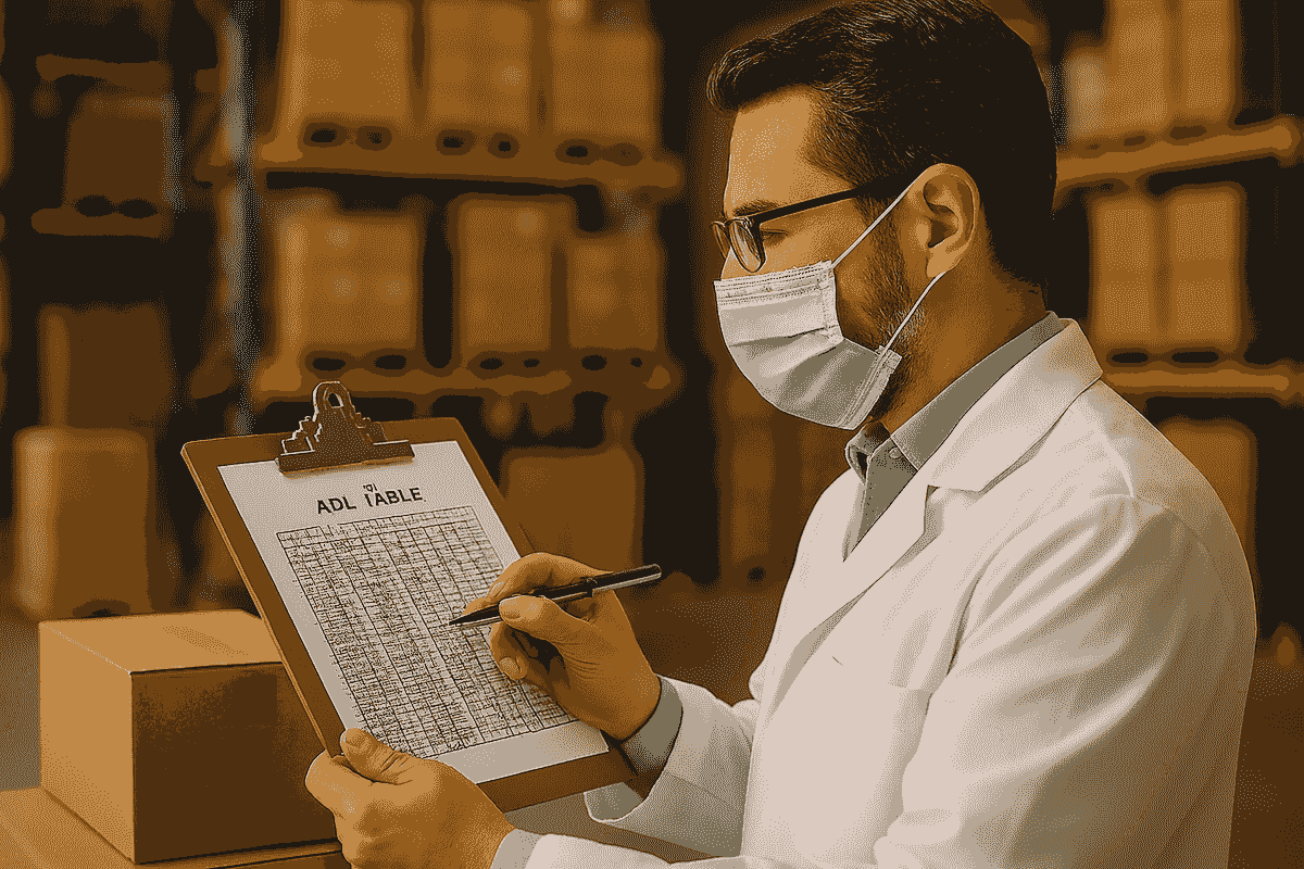 aql table used in quality control inspections