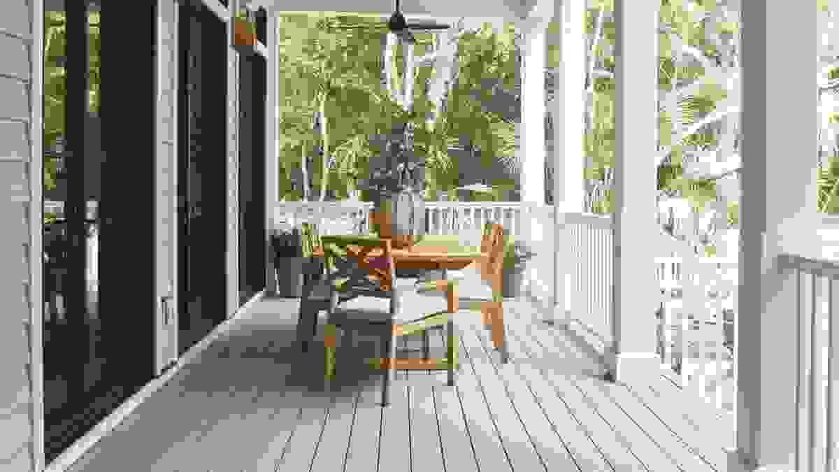 how to build a composite deck with proper ground preparation