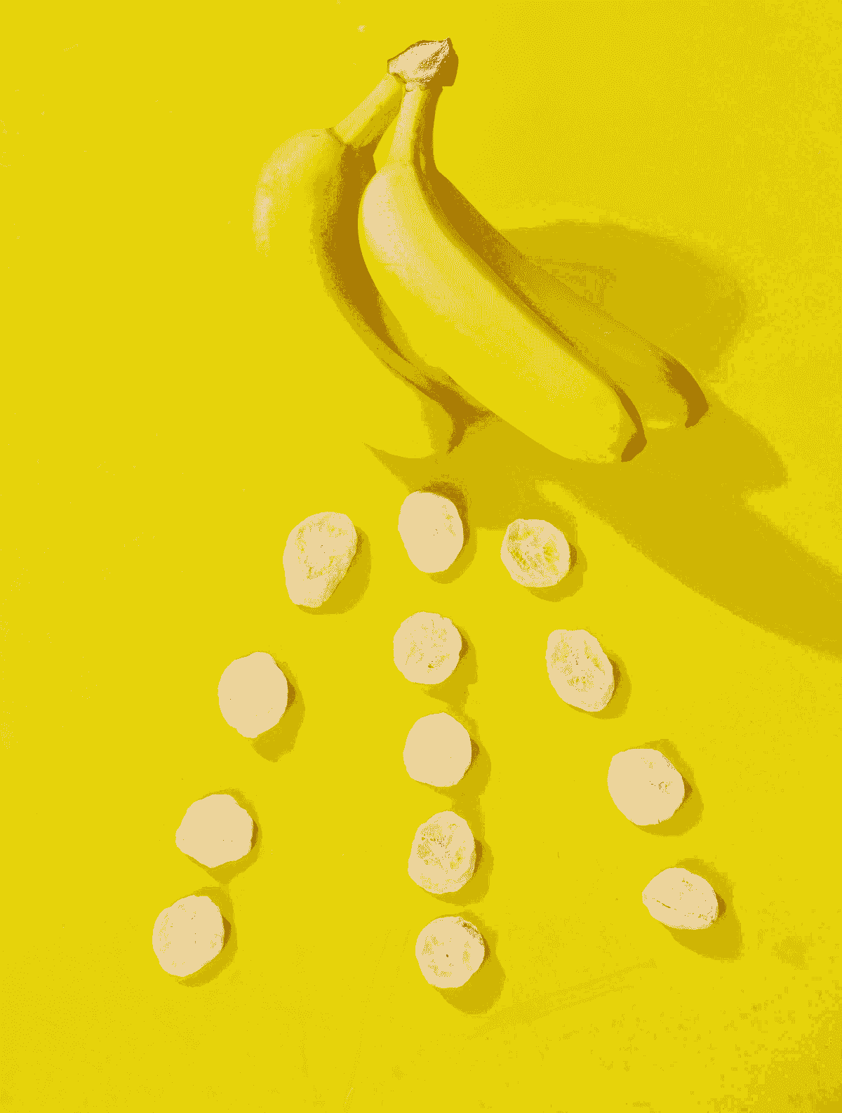 Delicious desserts made with freeze dried banana